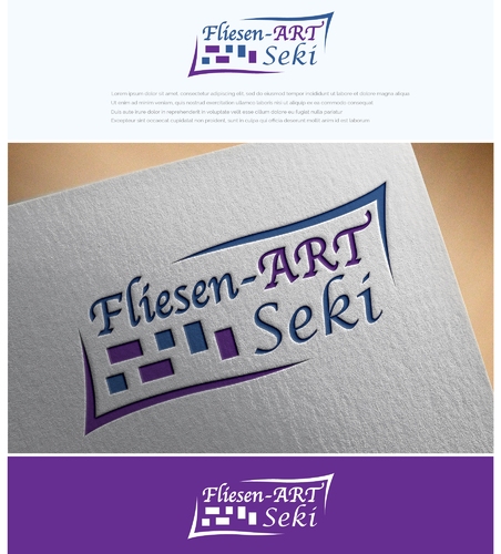 Logo-Design für Fliesenverlegung