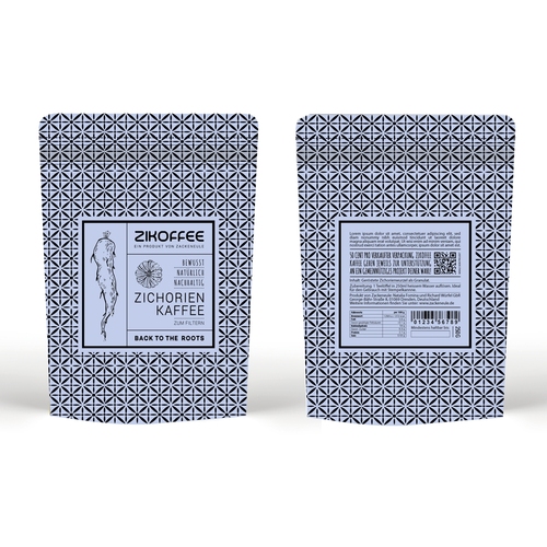  Verpackungsdesign für Zichorienkaffee