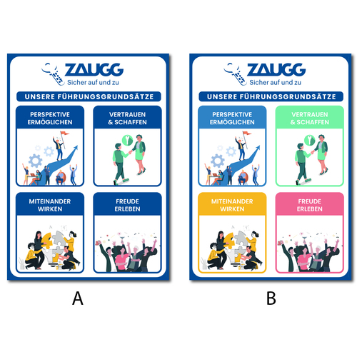 Plakat-Design für Dienstleister in den Bereichen Einbruchschutz, Schließsysteme und Zutrittslösungen