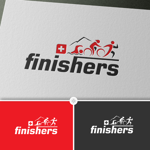  Logo-Design für Triathlon Verein