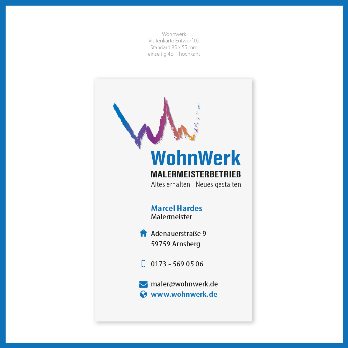 Corporate Design für Malermeister