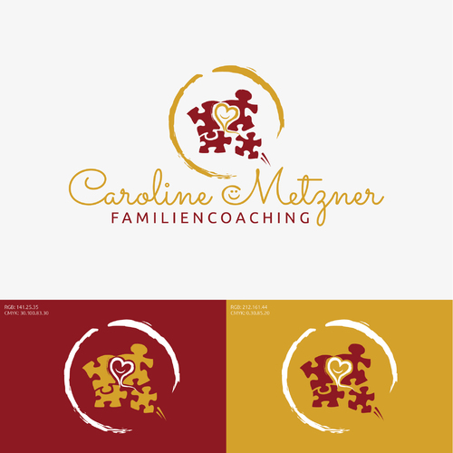  Logo-Design für Familiencoaching