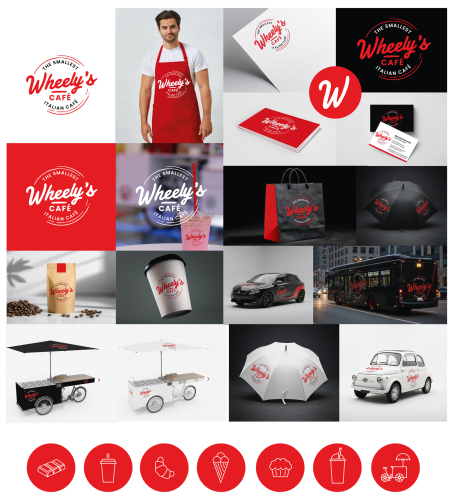  Logo & Social Media Paket für ein Café