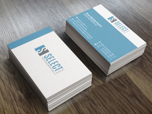 Logo, Visitenkarte und Briefpapier für IT-Personalberatung (Startup)
