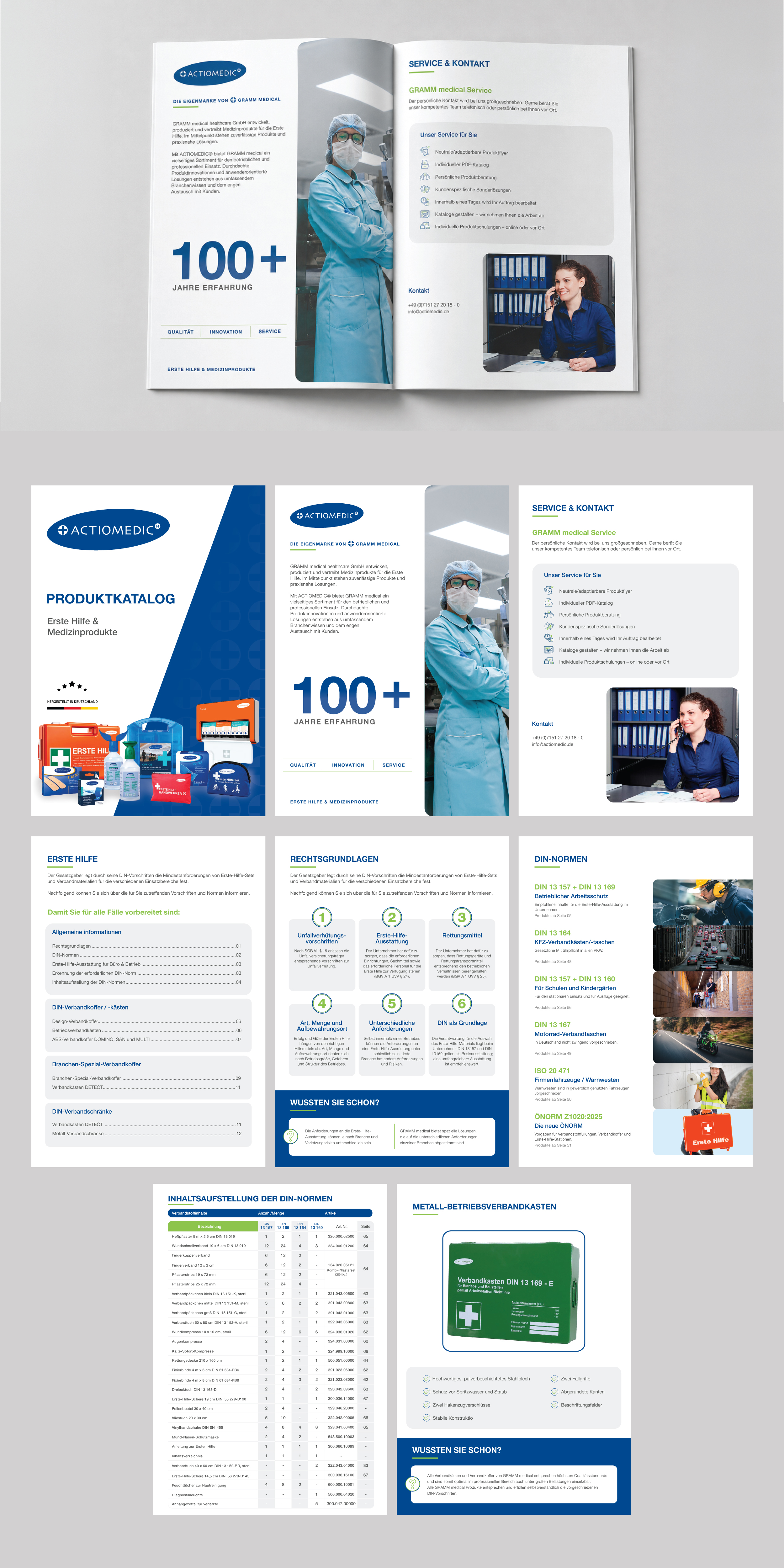 Katalog + Produktflyer Design für Medizinproduktehersteller von 2percent, Design 15