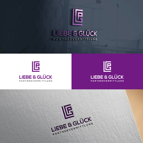  Logo-Design für Partnervermittlung