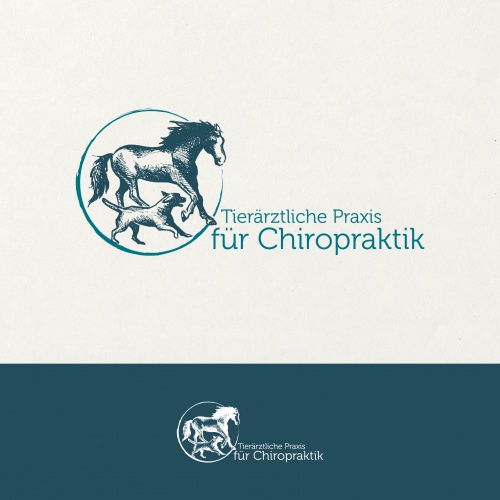 Logo-Design für Tierärztin und Chiropraktikerin