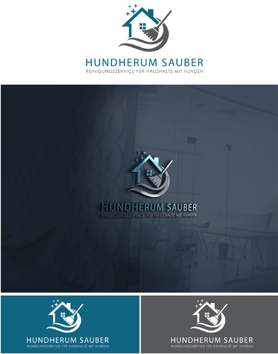 Logo-Design für Reinigungservice für Privathaushalte mit Hunden