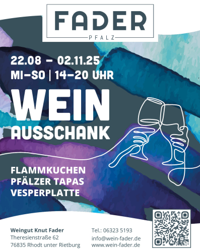 Flyer für Weingut