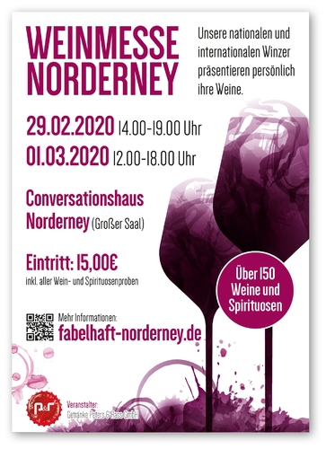 Plakat-Design für Weinmesse