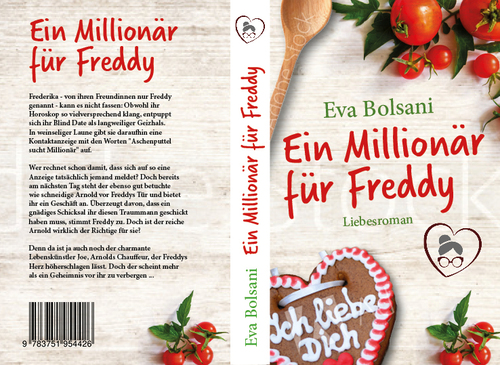 Buch-/E-Book-Cover für einen heiteren Liebesroman