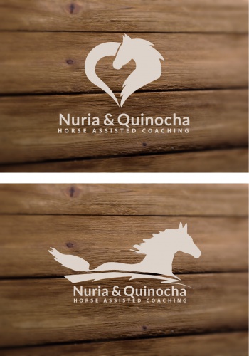  Logo-Design für Nuria Horse assisted Coaching