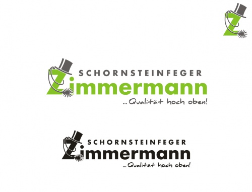 Logo-Design für einen Schornsteinfeger/ Logo Design for a Chimney sweeper