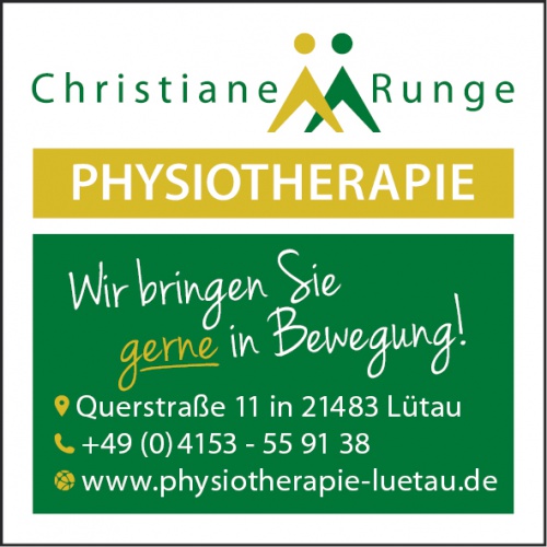 Physiotherapiepraxis braucht Druckvorlage für Werbeanzeige