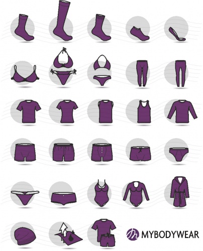 Icon-Design für mybodywear.de