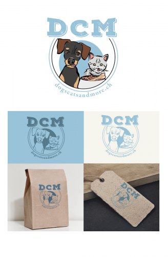 Logo-Design für Dogs, Cats and More