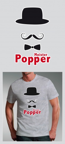 FUN T-Shirt entwerfen Meister Popper