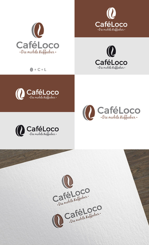 Logo-Design für mobile Kaffeebar