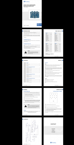 Layout für Aufbauanleitung