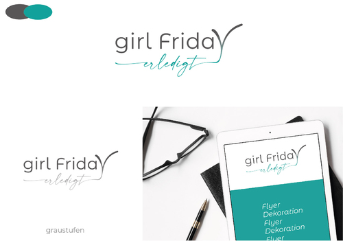 Logo-Design für girl Friday