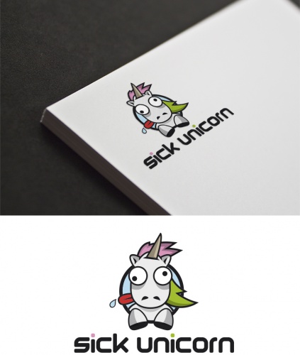  Sick Unicorn braucht ein Logo