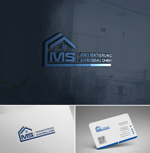 Logo & Visitenkarte für Projektierung und Hausbau