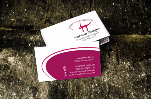 Design von violett marketing