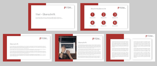 Präsentationsvorlagen für IT-Systemhaus