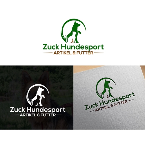 Logo-Design für Hundesport-Artikel & -Futter