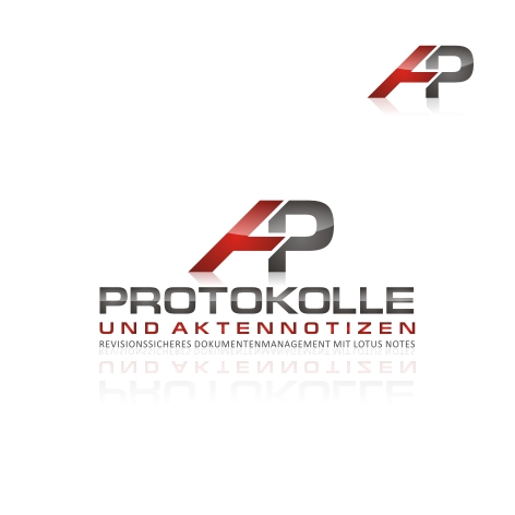 Schriftzug/Logo für Protokollsoftware