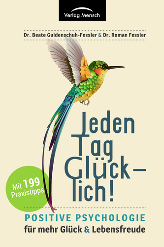 Buchcover-Design für psychologischen Ratgeber Jeden Tag glücklich!