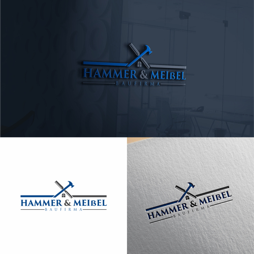 Sichere Dir Dein perfektes Bauunternehmen Logo
