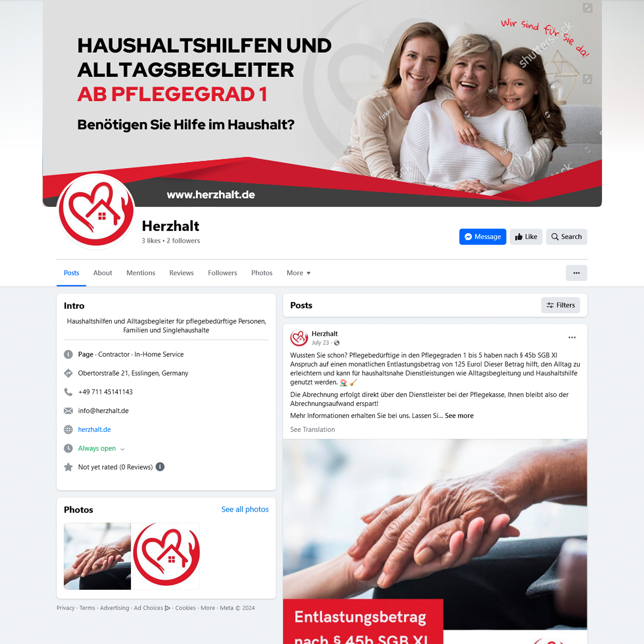 Online-Marketing Material für Alltagsbegleiter von Marvelous, Design 1