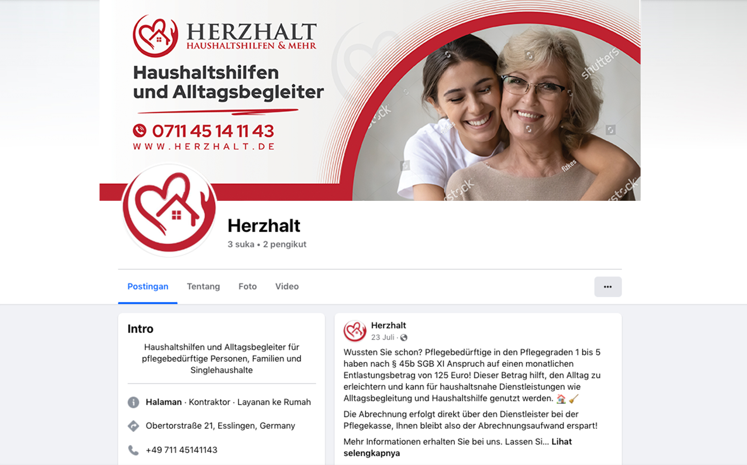 Online-Marketing Material für Alltagsbegleiter von Dzhafir, Design 20