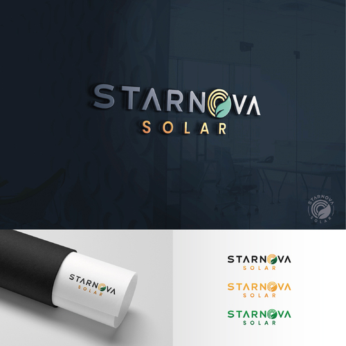 Logo-Design für Anbieter von Premium-Solarmodulen