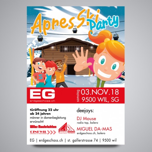 Party-Plakat gesucht