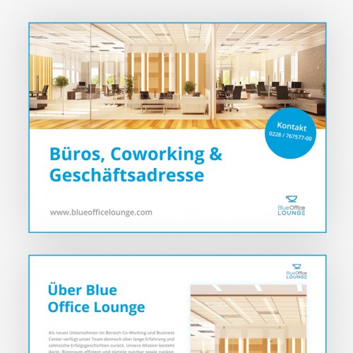 Präsentationsvorlagen für Coworking Anbieter