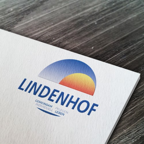 Slogan-Einbindung in bestehendes Logo für privates Pflegeheim