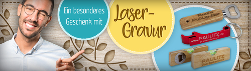 Laser-Gravur Produktbanner für OnlineShop