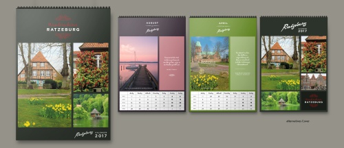 Wandkalender Wunderschönes Ratzeburg