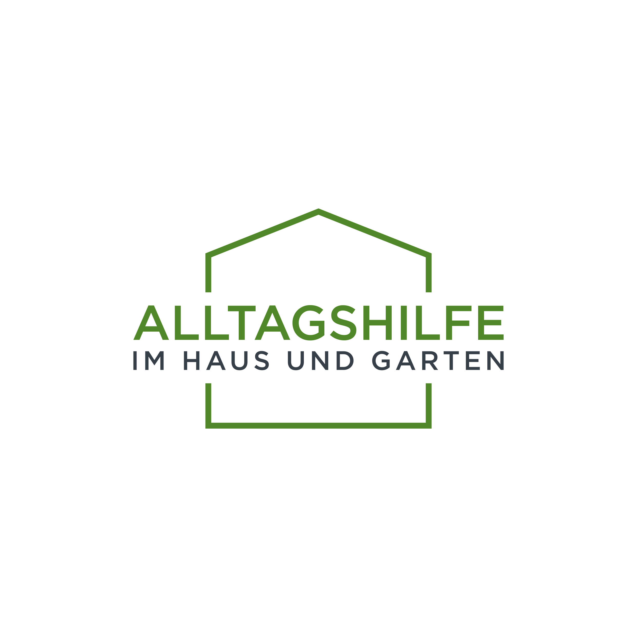 Logo für Alltagshilfe im Haus und Garten und für Senioren von bedjo, Design 53