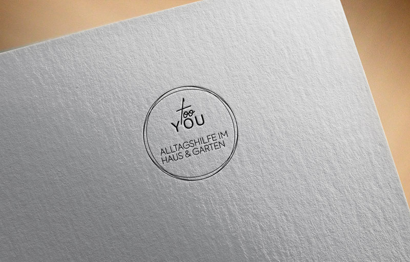 Logo für Alltagshilfe im Haus und Garten und für Senioren von DesignDesk, Design 63