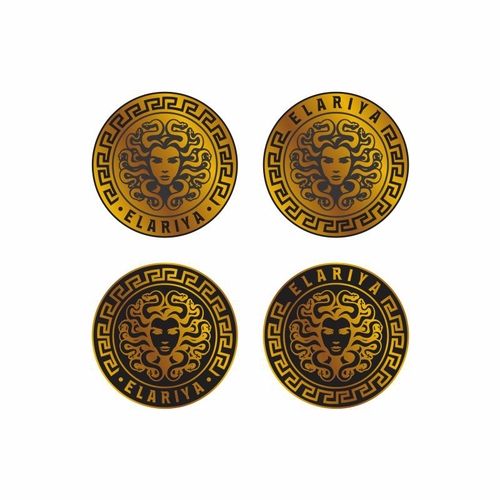 Logo-Design mit Medusakopf für Handelsunternnehmen