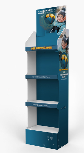  Produktdisplays passend zur Produktverpackung