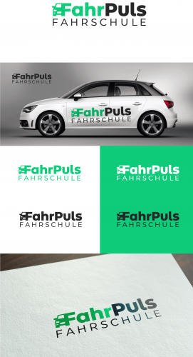 Hochwertiges Logo-Design für Fahrschule