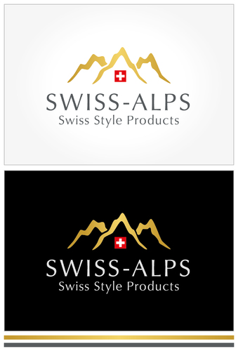 Logo-Design for products from Switzerland