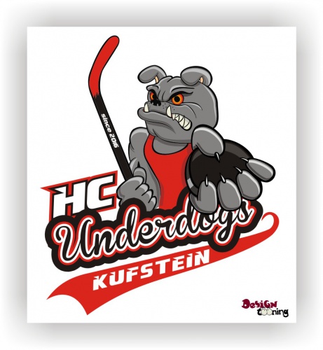  Eishockey Verein HC Underdogs Kufstein sucht Logo