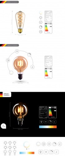  Produktbilder für LED-Birnen