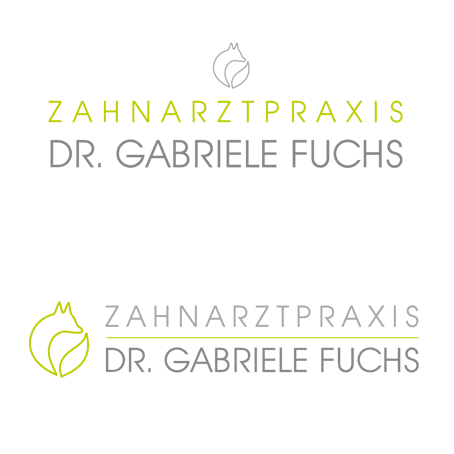  Logo-Design für moderne Zahnarztpraxis