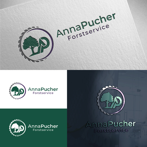  Logo-Design für Forstservice